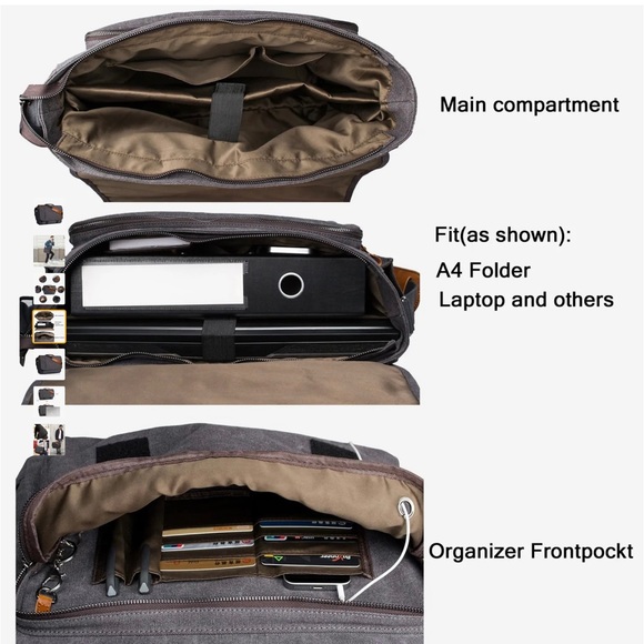 Durable High Quality Waterproof Multi-Pocket/Layer Adjustable Strap Bag! - Picture 13 of 16